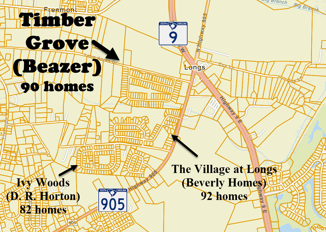Timber Grove in Longs by Beazer Homes