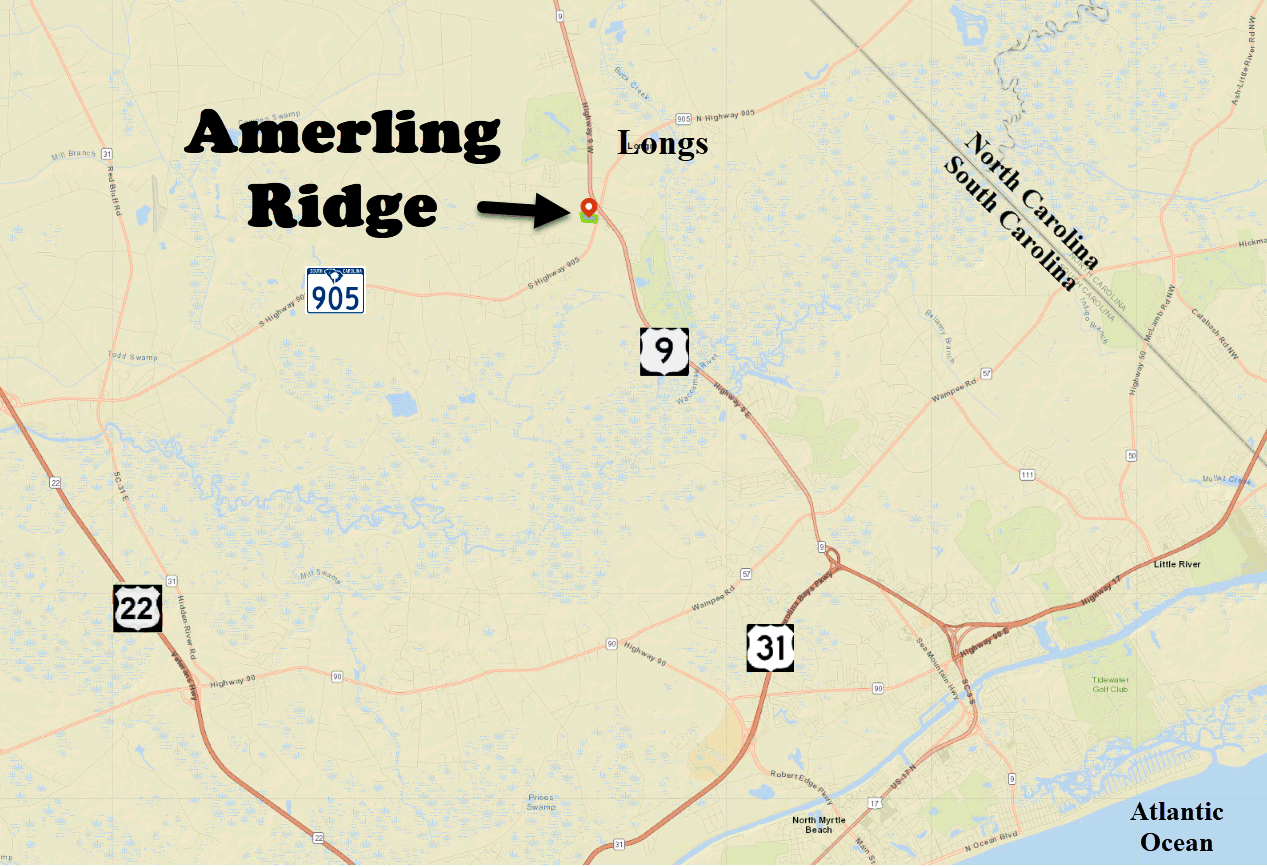 Amerling Ridge in Longs, SC